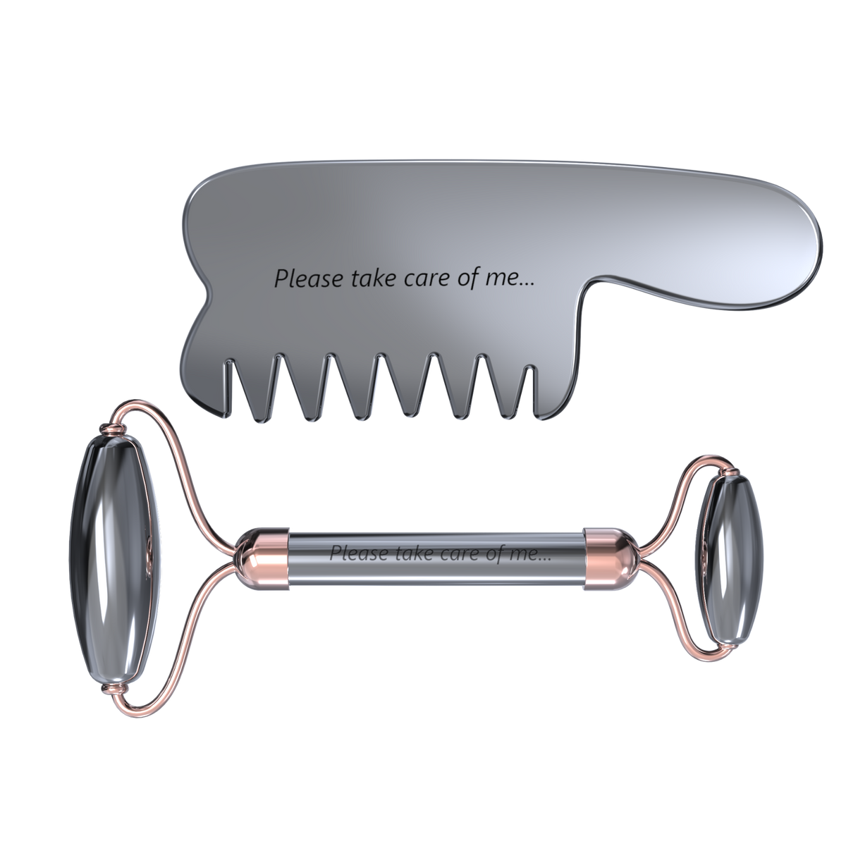 MASSAGE COMB+3-in-1 FACIAL ROLLER